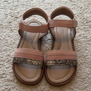 Elephantito Pink and Glitter Kids Sandals
